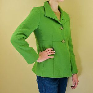 J.Crew Three-Button Blazer, Green, sz 4